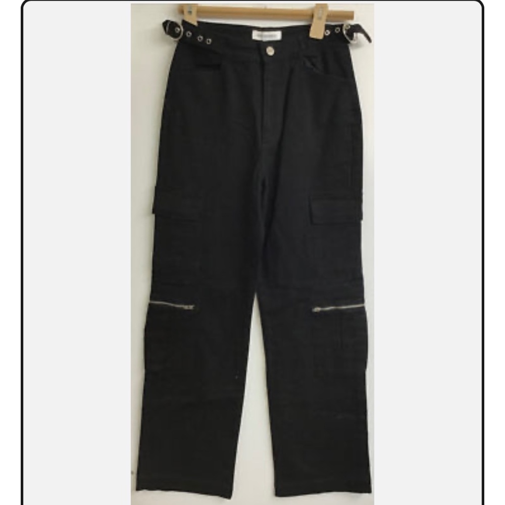 REVOLVE WeWoreWhat Utility Straight Stretch Twill Demi